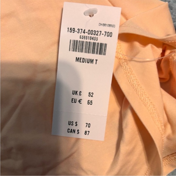 NWT Abercrombie & fitch tube knit strapless dress with skort Medium Tall - Picture 4 of 8